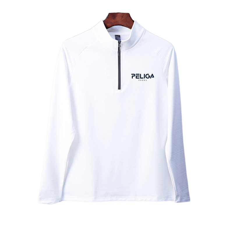 Peliga Heden Half Zip White