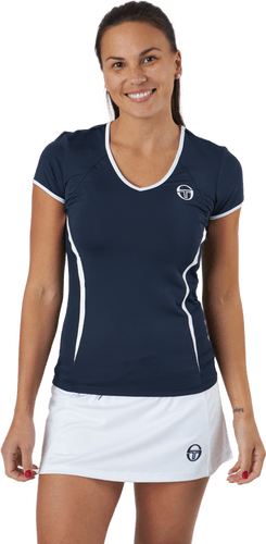 Sergio Tacchini Eva T-Shirt Navy/White