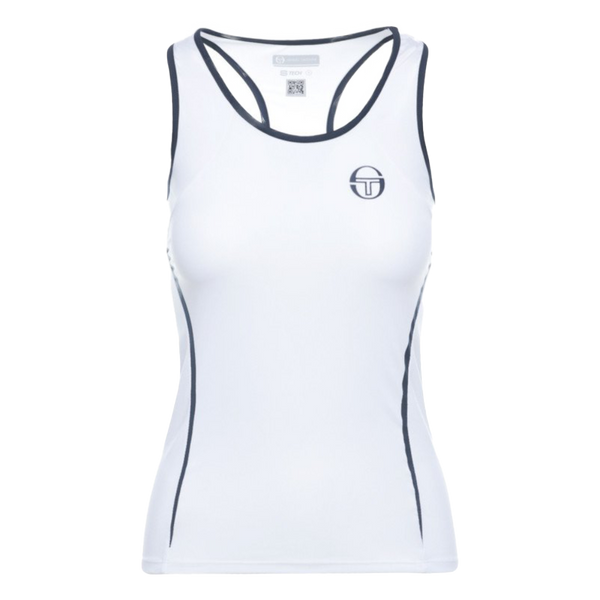 Sergio Tacchini Eva Tank Top White/Navy