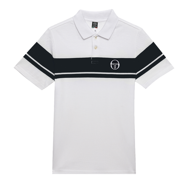 Sergio Tacchini Youngline Pro Polo White/Navy